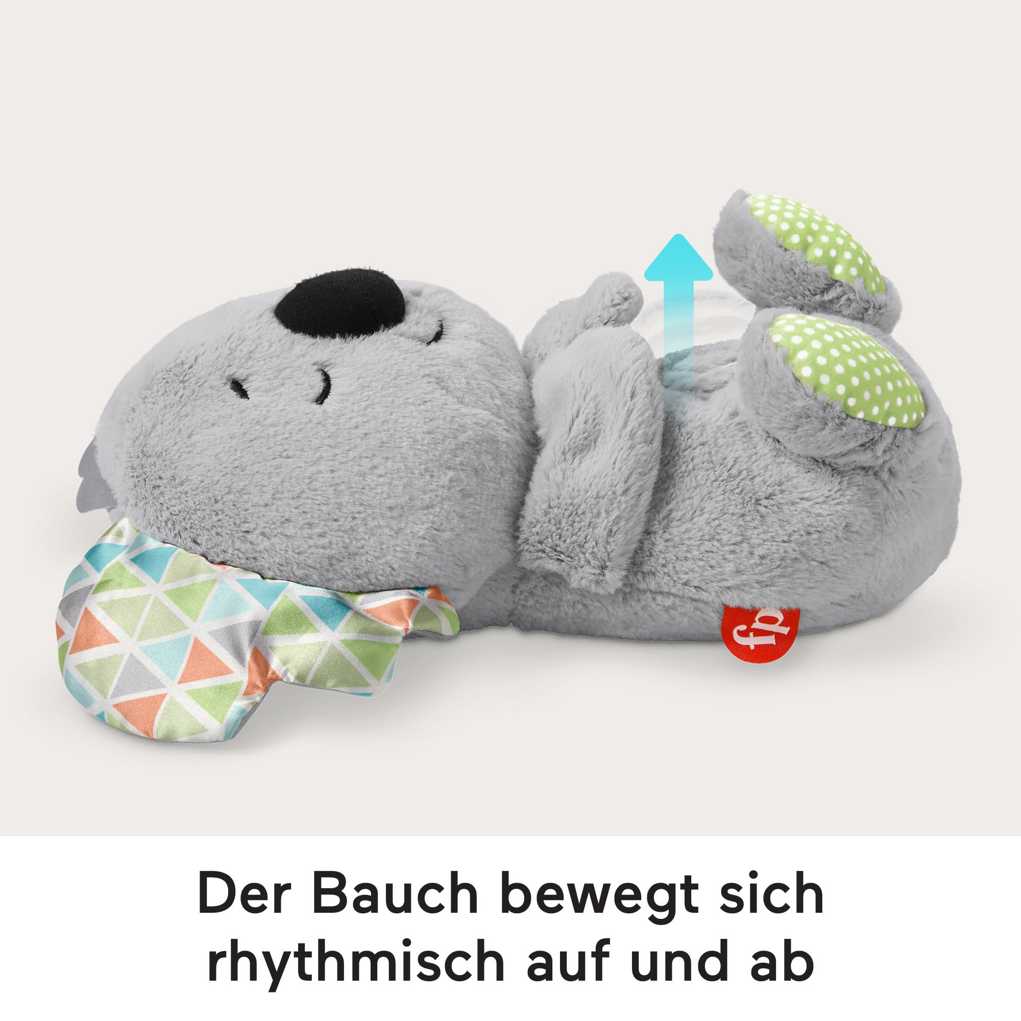 Fisher-Price Schlummer Häschen - tragbares Plüschspielzeug mit Musik und Licht für Neugeborene, Baby Spielzeug ab Geburt, Babyparty und Neugeborenen Geschenk, HXG97