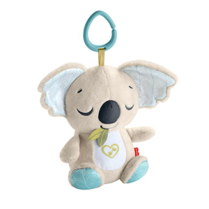 Fisher-Price Schlummer Häschen - tragbares Plüschspielzeug mit Musik und Licht für Neugeborene, Baby Spielzeug ab Geburt, Babyparty und Neugeborenen Geschenk, HXG97