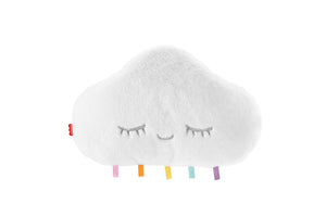 Fisher-Price Schlummer Häschen - tragbares Plüschspielzeug mit Musik und Licht für Neugeborene, Baby Spielzeug ab Geburt, Babyparty und Neugeborenen Geschenk, HXG97