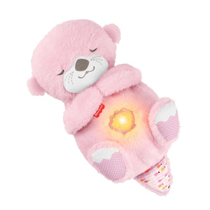 Fisher-Price Schlummer Häschen - tragbares Plüschspielzeug mit Musik und Licht für Neugeborene, Baby Spielzeug ab Geburt, Babyparty und Neugeborenen Geschenk, HXG97