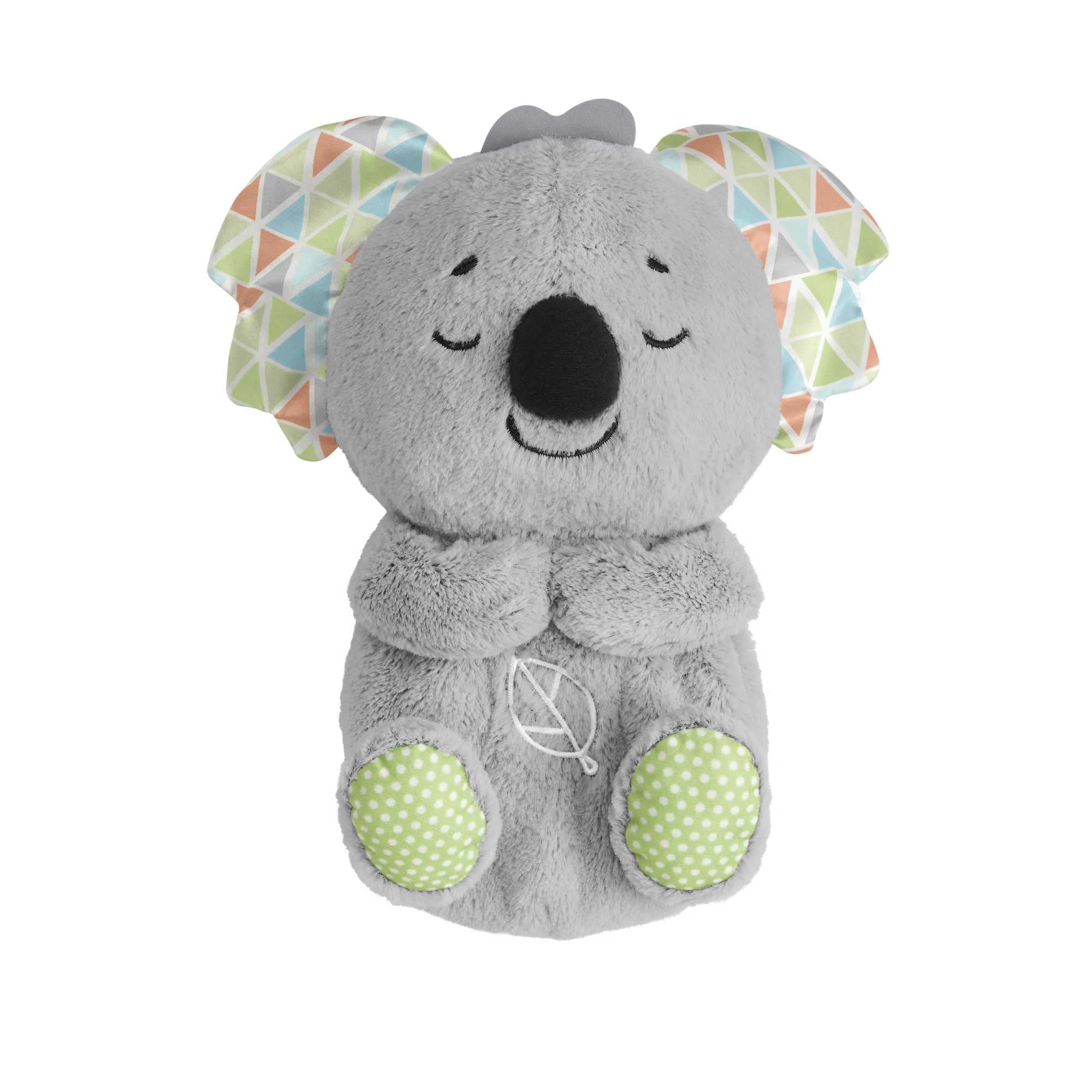 Fisher-Price Schlummer Häschen - tragbares Plüschspielzeug mit Musik und Licht für Neugeborene, Baby Spielzeug ab Geburt, Babyparty und Neugeborenen Geschenk, HXG97